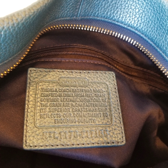 ⬇️🧨Coach Pebble Leather Hobo Bag - Picture 8 of 9